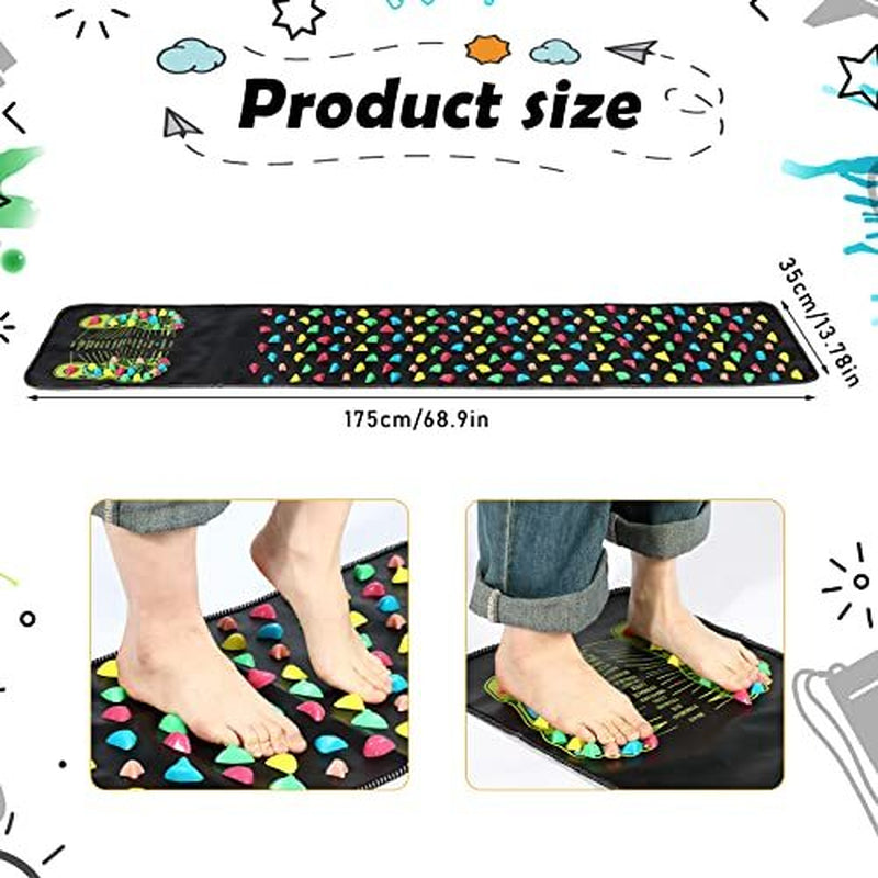 Foot Massage Mat Pad, Acupressure Mat for Feet, Foot Reflexology Massager