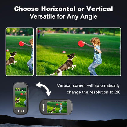 Flycloud One 4K Mini Camera for Waterproof, Anti-Shake, 3-4 Hours of Battery Life, Suitable for Pet, Travel, Adventure, and Meeting and Daily Recording