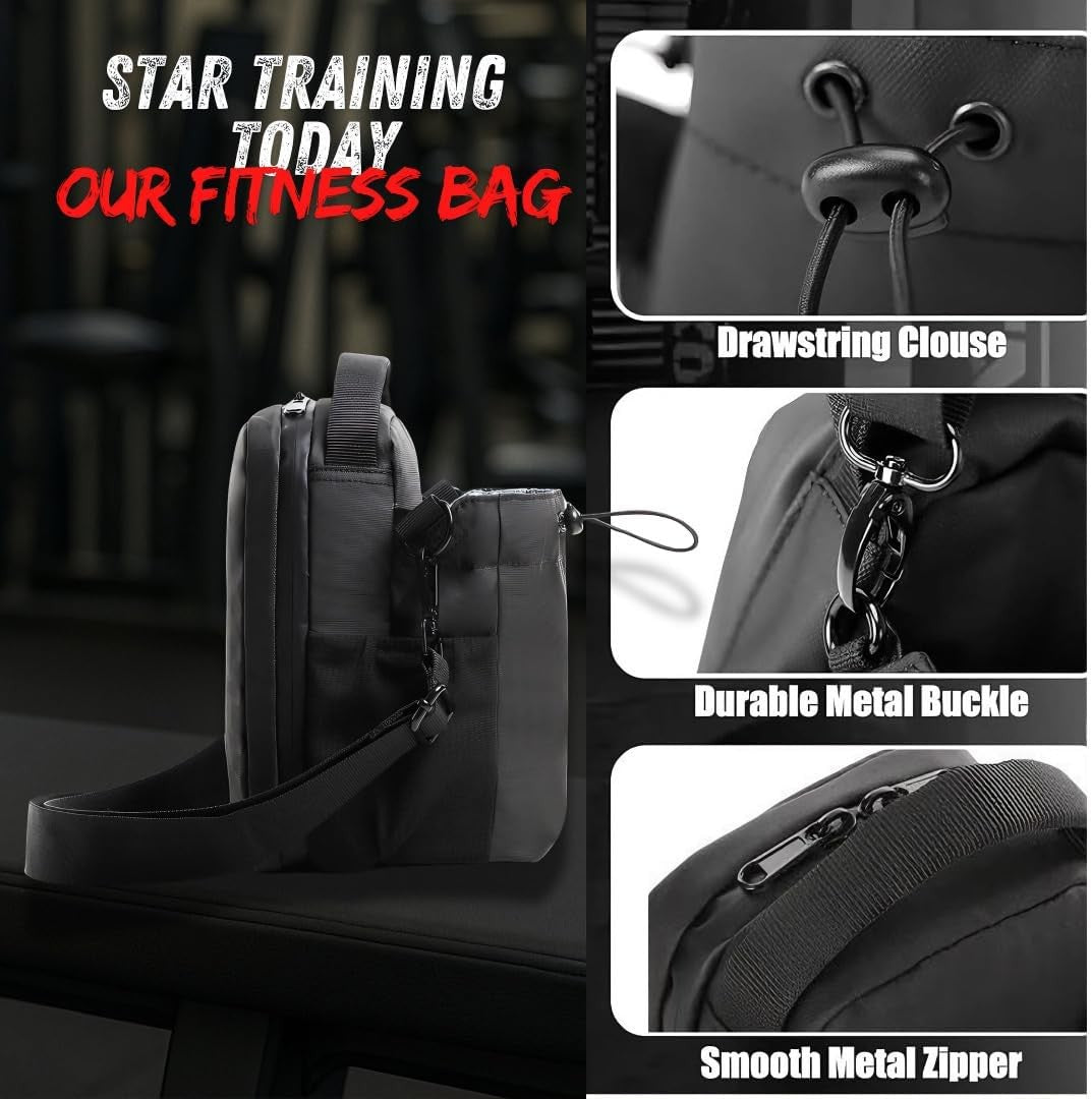Magnetic Gym Bag, Gym Bag for Men and Women, Magnetic Fitness Bag, Fitness Bag W