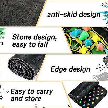 Foot Massage Mat Pad, Acupressure Mat for Feet, Foot Reflexology Massager