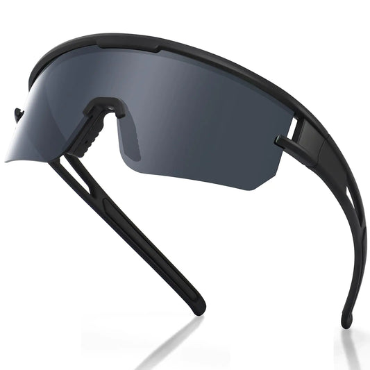 VEWOE Polarized Cycling Sunglasses for Men Women UV400 Baseball Glasses for MTB Riding Bicycle Running Driving Bike