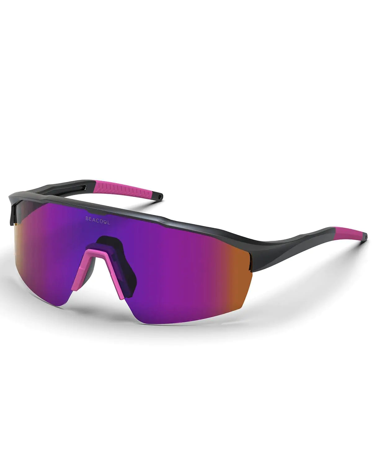 BEACOOL Polarized Sports Cycling Glasses Men Women UV400 Baseball Sunglasses TR90 Frame for Fishing Running Golf Softball